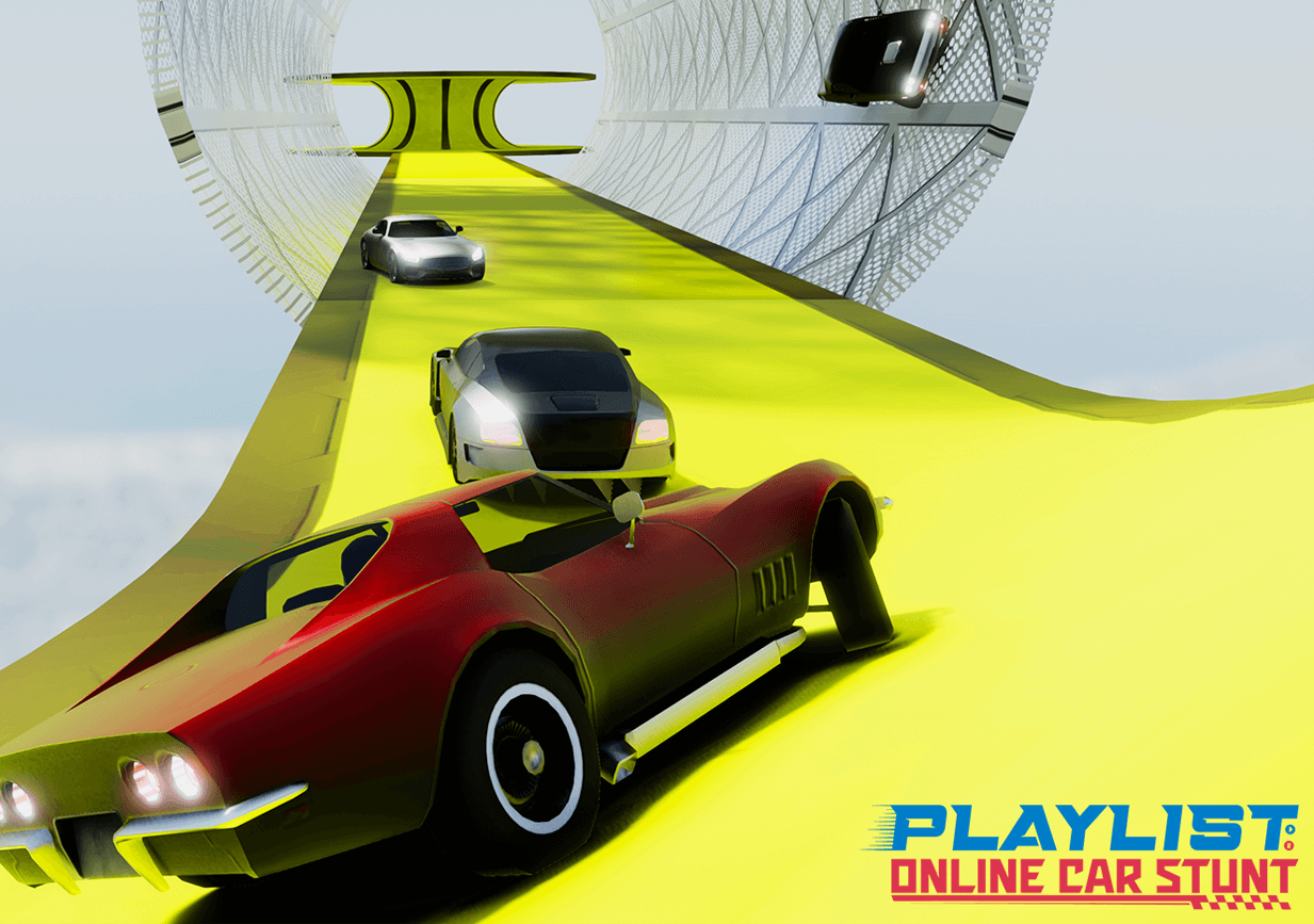 Playlist: Online Car Stunt — mobile game screenshot
